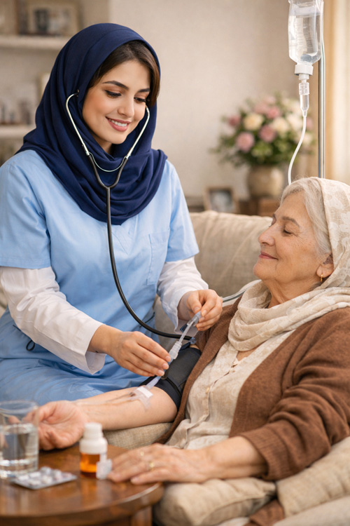 خدمات پرستاری درنیکا